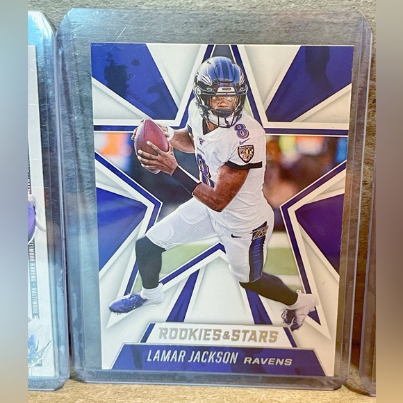 New! Lamar Jackson Baltimore Ravens Panini Football Cards MVP #8 - Picture 3 of 5